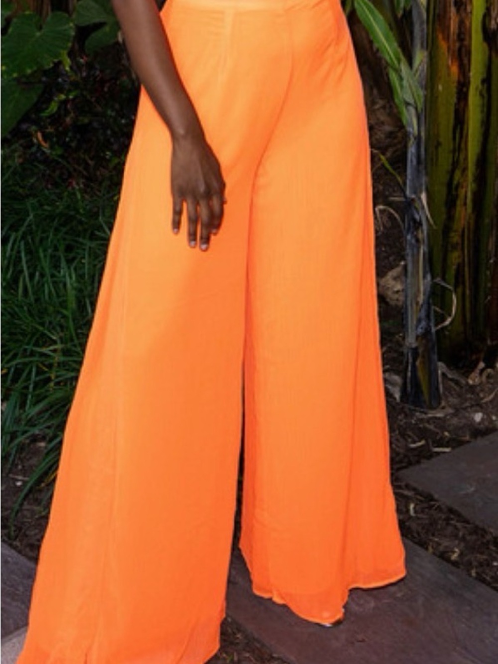 Prissy Duck Alani High-Waist Wide Leg Pants - XXL 37 in. Inseam - NEW